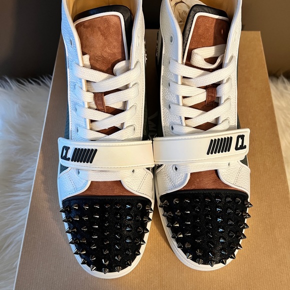 christian louboutin spikes vs flat gilt mimo/vv/clf - Picture 13 of 13